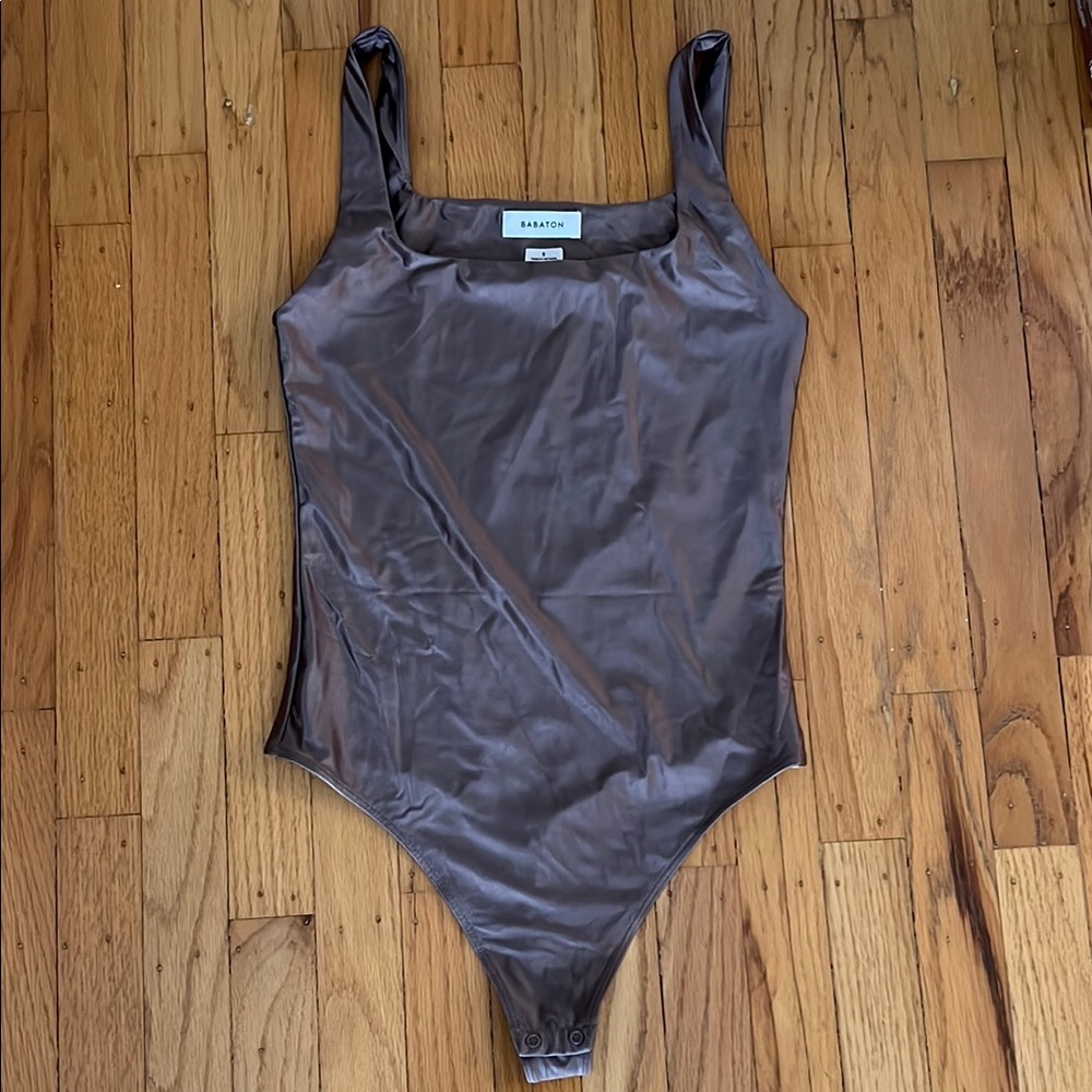 Babaton Brown Bodysuit